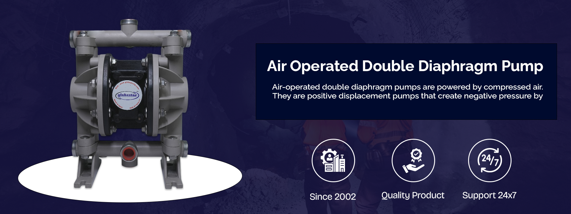 Air Operated Double Diaphragm Pump